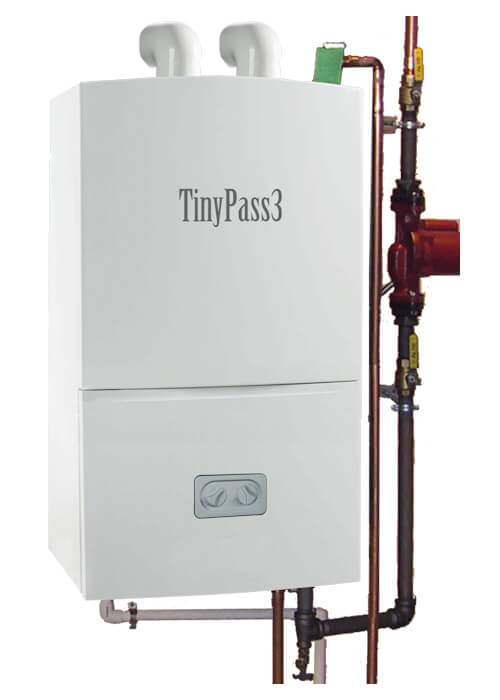 Traditional Inefficient Wall Hung Boiler