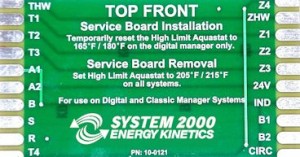 System 2000 Service Board