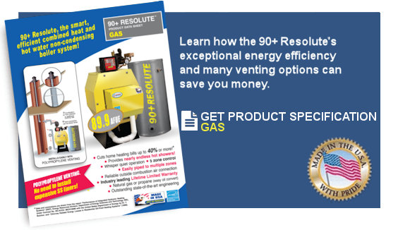 Get the 90+ Resolute Product Specification Gas